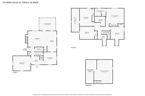113 N White Horse Lane Fishers IN 46038