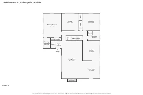 3504 Pinecrest Road Indianapolis IN 46234