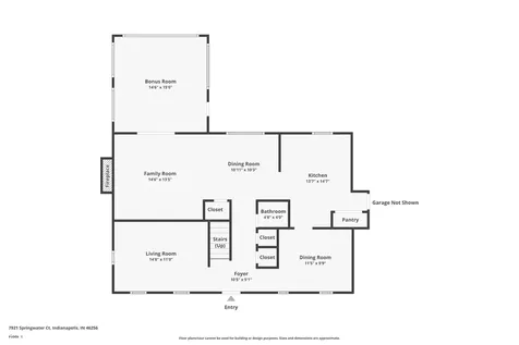 7921 Springwater Court Indianapolis IN 46256