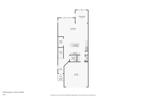 13445 Dewpoint Lane Fishers IN 46037