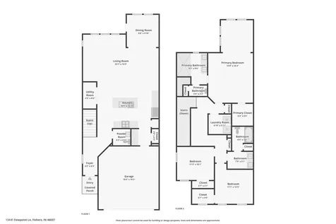 13445 Dewpoint Lane Fishers IN 46037