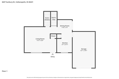 6637 Sunbury Drive Indianapolis IN 46241
