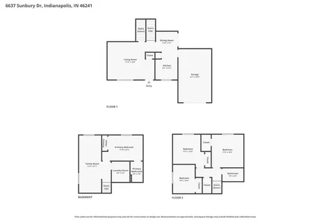 6637 Sunbury Drive Indianapolis IN 46241