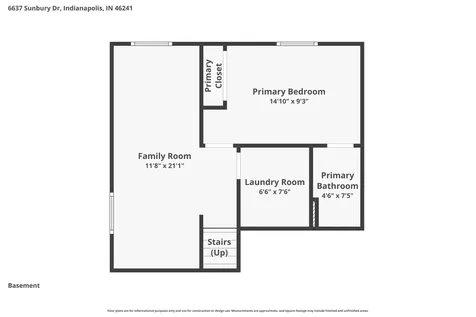 6637 Sunbury Drive Indianapolis IN 46241
