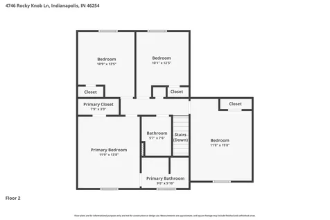 4746 Rocky Knob Lane Indianapolis IN 46254
