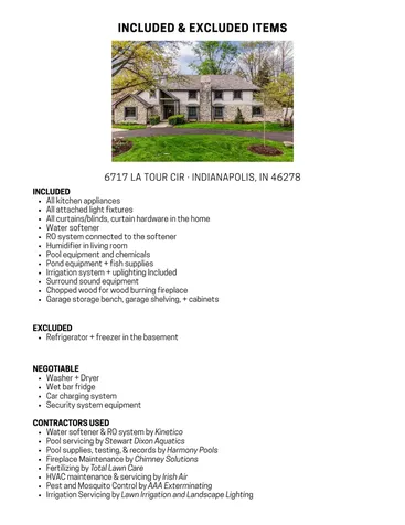 6717 La Tour Circle Indianapolis IN 46278