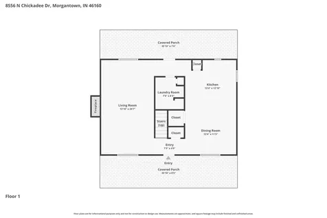 8556 N Chickadee Drive Morgantown IN 46160