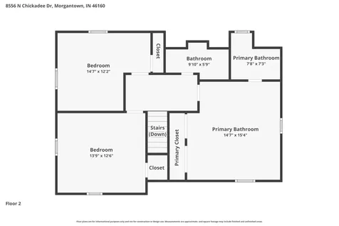 8556 N Chickadee Drive Morgantown IN 46160