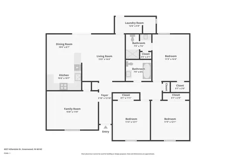 4037 Hillendale Drive Greenwood IN 46142
