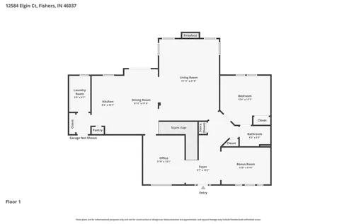 12584 Elgin Court Fishers IN 46037