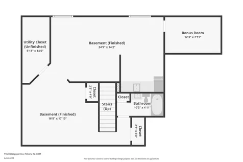 11624 Wedgeport Lane Fishers IN 46037