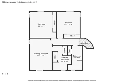 825 Queenswood Court Indianapolis IN 46217
