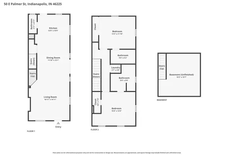 50 E Palmer Street Indianapolis IN 46225