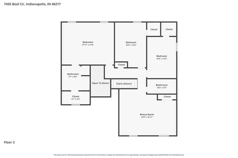 7435 Beal Circle Indianapolis IN 46217