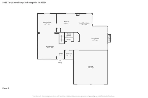 5833 Terrytown Parkway Indianapolis IN 46254