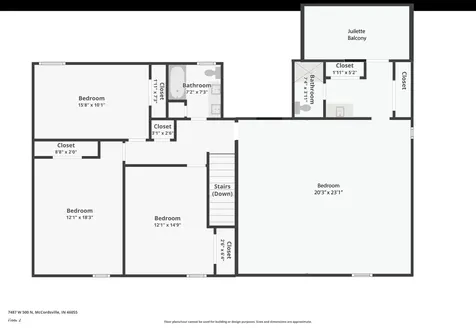 7487 W 500 N Mccordsville IN 46055