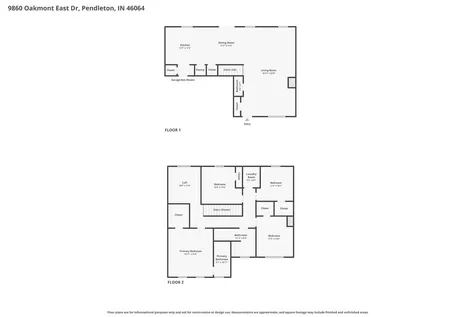 9860 Oakmont East Drive Pendleton IN 46064