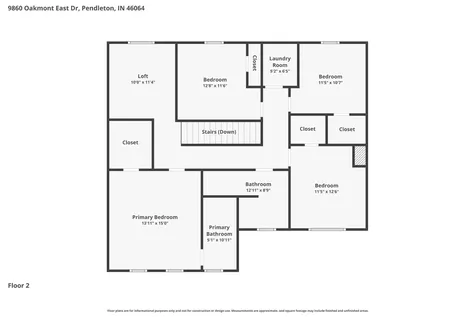 9860 Oakmont East Drive Pendleton IN 46064
