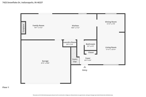 7423 Snowflake Drive Indianapolis IN 46227
