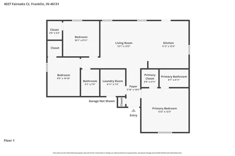 4027 Fairoaks Court Franklin IN 46131