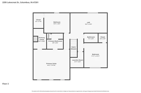 2295 Lakecrest Drive Columbus IN 47201