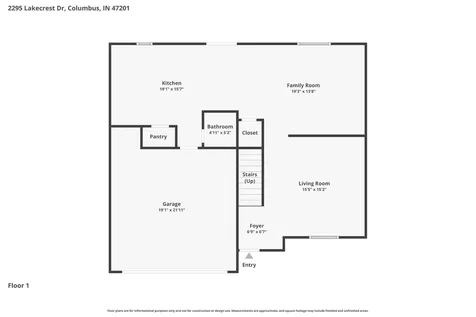 2295 Lakecrest Drive Columbus IN 47201