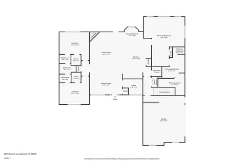 3870 Hanna Lane Clayton IN 46118