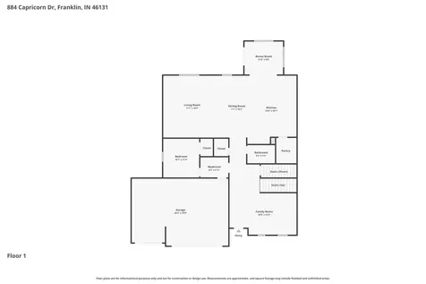 884 Capricorn Drive Franklin IN 46131