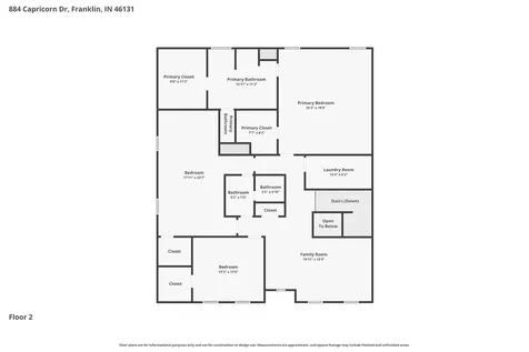 884 Capricorn Drive Franklin IN 46131