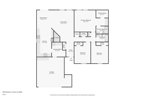 7802 Madden Drive Fishers IN 46038