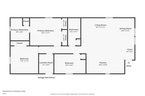 4156 Bertha Street Indianapolis IN 46241