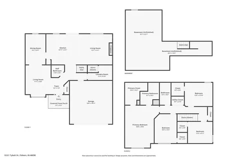10207 Tybalt Drive Fishers IN 46038