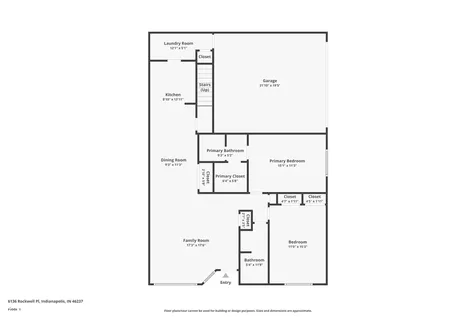 6136 Rockwell Place Indianapolis IN 46237