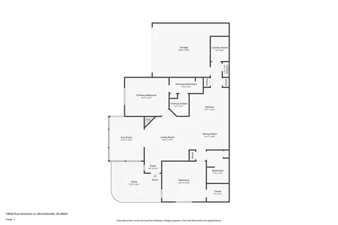 13836 Rue Fontaine Lane Mccordsville IN 46055