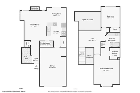 4624 Stansbury Lane Indianapolis IN 46254