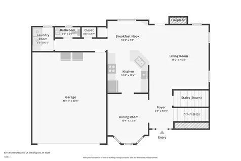 8344 Hunters Meadow Court Indianapolis IN 46259