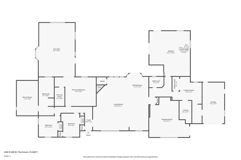 2649 N 600 W Thorntown IN 46071