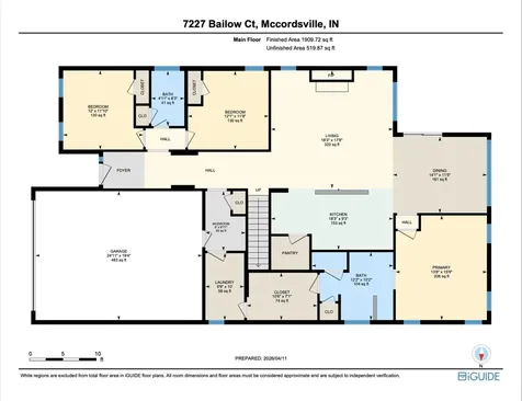 7227 Bailow Court Mccordsville IN 46055