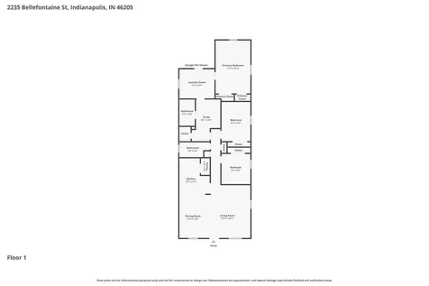 2235 Bellefontaine Street Indianapolis IN 46205