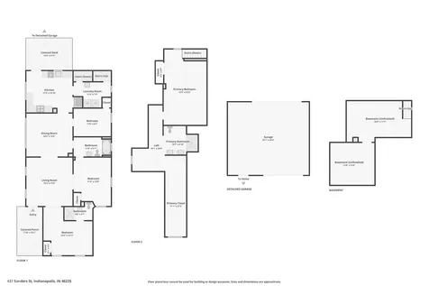 437 Sanders Street Indianapolis IN 46225