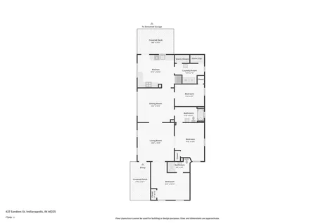 437 Sanders Street Indianapolis IN 46225