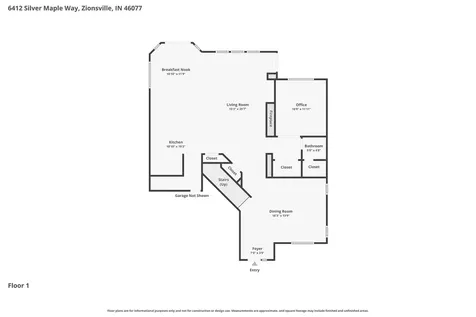 6412 Silver Maple Way Zionsville IN 46077