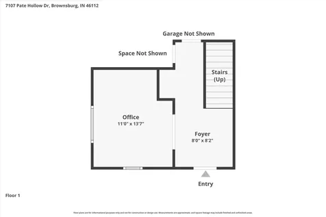 7107 Pate Hollow Drive Brownsburg IN 46112