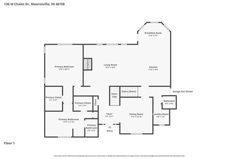 136 W Chalet Drive Mooresville IN 46158