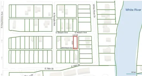 Lot 115 Of 2605 Beach Avenue Indianapolis IN 46240