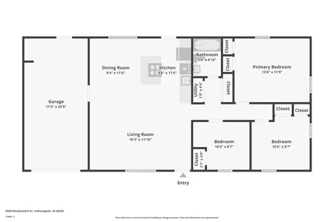 6508 Meadowlark Drive Indianapolis IN 46226