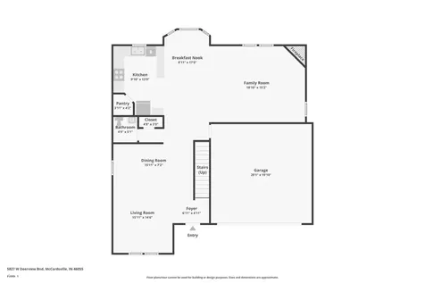 5827 W Deerview Bend Mccordsville IN 46055