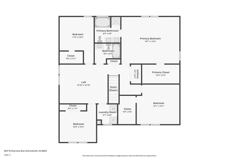 5827 W Deerview Bend Mccordsville IN 46055