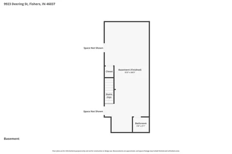 9923 Deering Street Fishers IN 46037