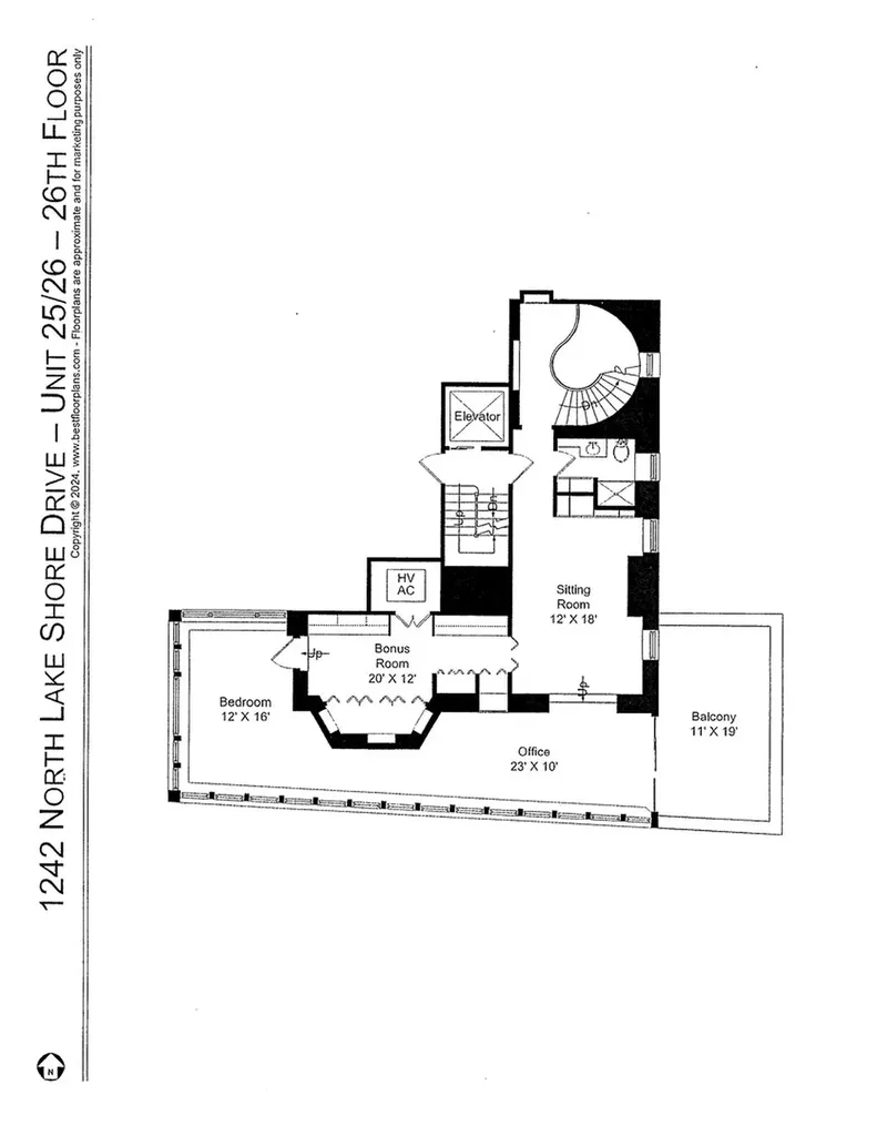 1242 North Lake Shore Drive Chicago IL 60611